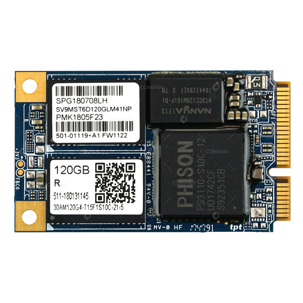 501-01119 NETAPP M600 MSATA 6G 120GB SSD BOOT DRIVE FOR NETAPP AFF-A300 FAS8200